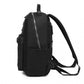 Miss Lulu Stylish Women’s Backpack with Laptop Sleeve and Multiple Pockets and Trolley Sleeve - Black