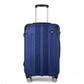 Kono 28 Inch ABS Lightweight Compact Hard Shell Travel Luggage For Extended Journeys - Navy