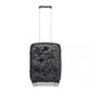 Kono ABS 20 Inch Sculpted Horizontal Design Cabin Luggage - Camouflage Black