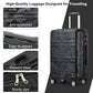 Kono ABS 28 Inch Sculpted Horizontal Design Suitcase - Camouflage Black