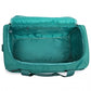 Kono Abs 28 Inch Sculpted Horizontal Design 2 Piece Suitcase Set With Cabin Bag - Teal