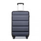 Kono 19 Inch Cabin Size Carry On Suitcase - Streamlined Lightweight ABS Hardshell With Secure TSA Lock - Navy