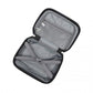 British Traveller Ultralight ABS and Polycarbonate Bumpy Diamond 3 Pcs Luggage Set with TSA Lock - Black