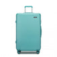 Kono 28 Inch Minimalist Hard Shell ABS+PC Check-In Suitcase with TSA Lock 360° Spinner Wheels - Blue