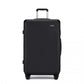 Kono 28 Inch Minimalist Hard Shell ABS+PC Check-In Suitcase with TSA Lock 360° Spinner Wheels - Black