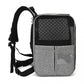 Dogat Foldable And Durable Pet Backpack Carrier Travel Bag for Cats and Small Dogs - Grey