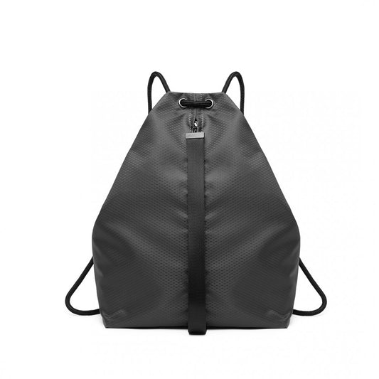 Kono Multi Access Drawstring Backpack - Grey