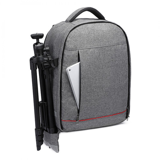 Kono Water Resistant Shockproof DSLR Camera Backpack - Grey