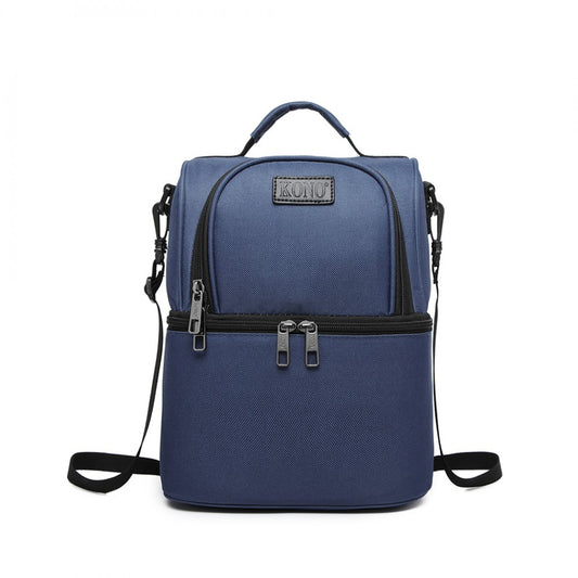 Kono Insulated Cool Bag Family Lunch Box - Navy