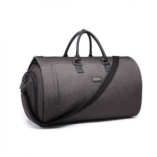 Kono Travel Suit Garment Duffle Bag - Grey