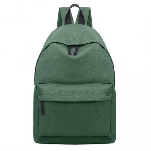 Miss Lulu Large Plain Unisex Backpack