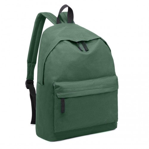 Miss Lulu Large Plain Unisex Backpack