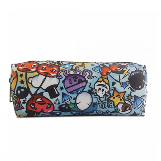 Miss Lulu Canvas Pencil Case Cartoon Graffiti