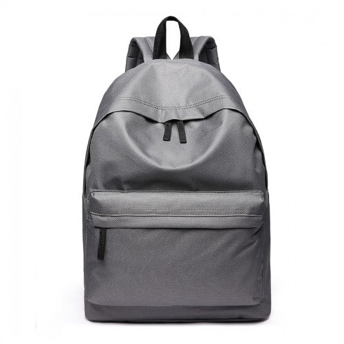 Miss Lulu Large Plain Unisex Backpack