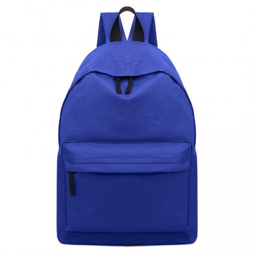 Miss Lulu Large Plain Unisex Backpack