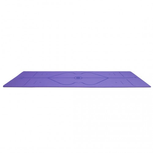 Kono TPE Non-Slip Classic Yoga Mat - Violet & Lilac