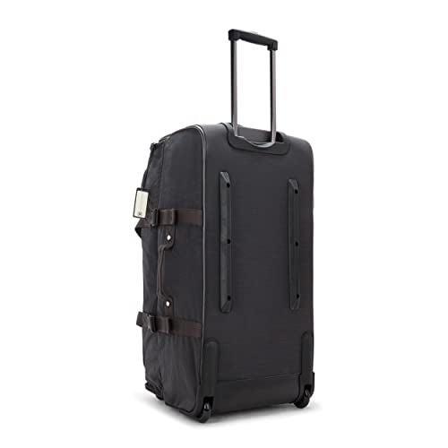 Kipling TEAGAN L, Large Soft Case 2 Wheels Luggage, 77 cm, 91 L, 3.44 kg, Black Noir