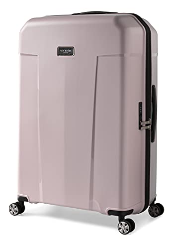 Ted Baker Flying Colours Hardside Trolley Collection, Blush Pink, L, Luggage