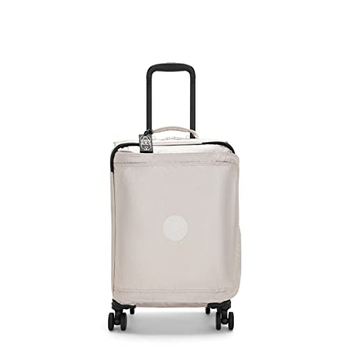 Kipling SPONTANEOUS S, Cabin-Sized, 4-Wheeled 360° Suitcase with Elastic Straps, TSA Lock, 53 cm, 37.5 L, Metallic Glow