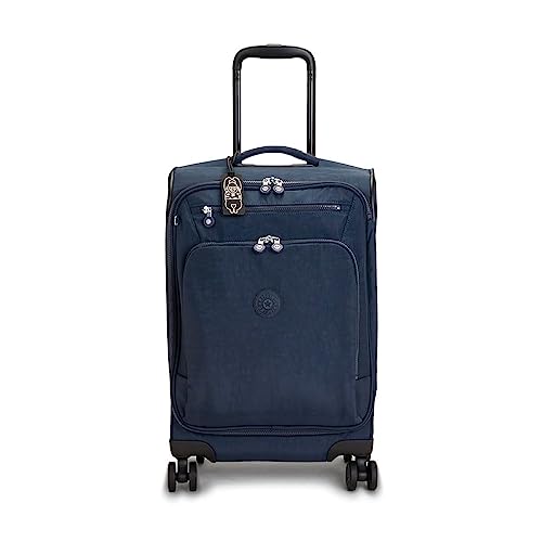 Kipling New YOURI Spin S, Small Cabin Size Spinner, 58cm, 33 L, Blue Bleu 2