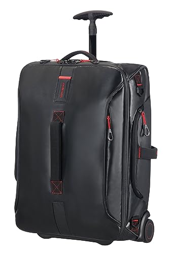 Samsonite Paradiver Light Duffle with wheels Strictcabine, 55/20, 48.5 L, Black