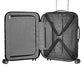 Samsonite Flux - Spinner S Expandable Hand Luggage, 55 cm, 44 L, Black