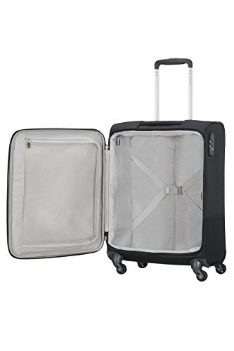 Samsonite Base Boost - Spinner S (Length: 35 cm) Hand Luggage, 55 cm, 35 Litre, Black