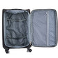 FLYMAX 24" Medium Super Lightweight 4 Wheel Suitcase Luggage Expandable with Wheels