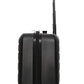 Aerolite Hard Shell Rolling Padded Laptop Case Bag on 4 Wheels - Fits up to 15.6", Overnight Trolley Business Hand Cabin Luggage Case Black