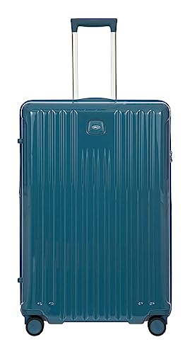 Bric's Positano 4-Wheel Cabin Trolley Suitcase, L, 78 cm, Sea