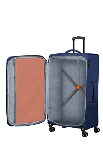American Tourister Sun Break Suitcase Set 3 Pieces Standard Size, Luggage Suitcase Set, Navy