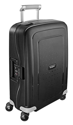 Samsonite S'Cure - Spinner S Hand Luggage, 55 cm, 34 L, Black (Black)