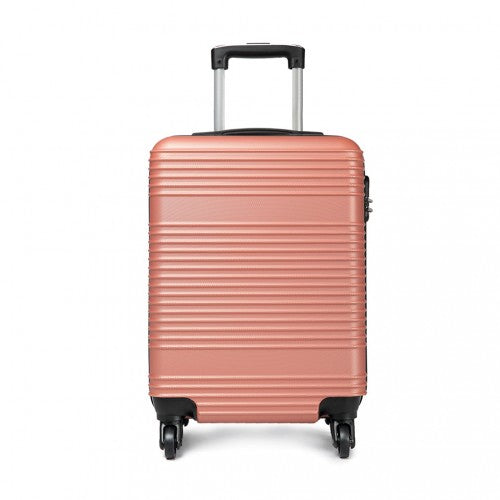 K1996l - Kono Abs Hard Shell Carry On Suitcase - Nude