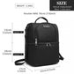 Kono Insulated Cool Bag Family Lunch Box Backpack - Black