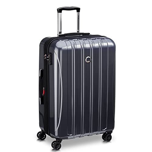 DELSEY PARIS - HELIUM AERO - Large Rigid Suitcase - 81x53x32cm - L - Grey carbone