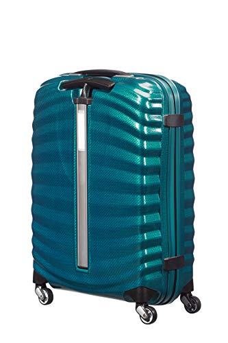 Samsonite Lite-Shock - Spinner S Hand Luggage, 55 cm, 36 Litre, Blue (Petrol Blue)