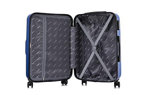 FLYMAX 29" Large Suitcases on 4 Wheels Lightweight Hard Shell Luggage Durable Check in Hold Luggage Built-in 3 Digit Combination