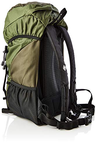 Trespass Circul8, Olive, Backpack / Rucksack 30L with Chest & Hip Strap, Loops for Walking Poles & Ventilation System for Men, Green