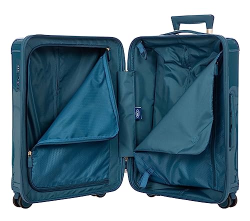 Bric's Positano 4-Wheel Cabin Trolley Suitcase, L, 78 cm, Sea