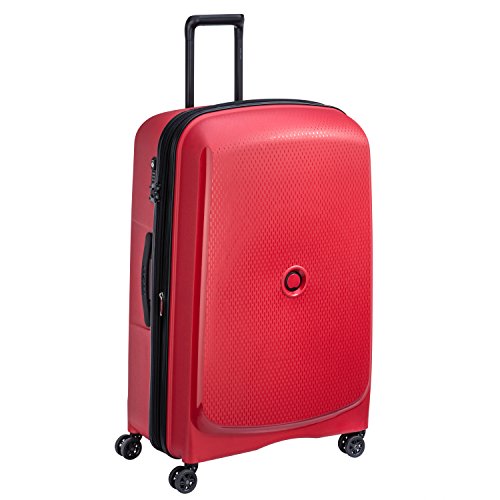 DELSEY PARIS - BELMONT PLUS - Extra Large Rigid Suitcase extandable - 82x52x37 cm - 132 liters - XL - Red