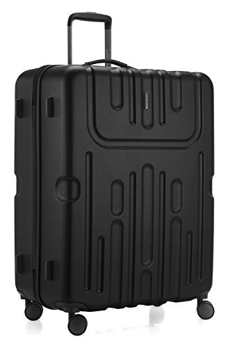 HAUPTSTADTKOFFER - Havel - Luggage Suitcase Hardside Spinner Trolley 4 Wheel, TSA, 73 cm, 111 Liter, BLACK