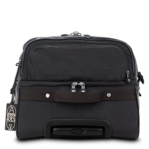 Kipling TEAGAN L, Large Soft Case 2 Wheels Luggage, 77 cm, 91 L, 3.44 kg, Black Noir