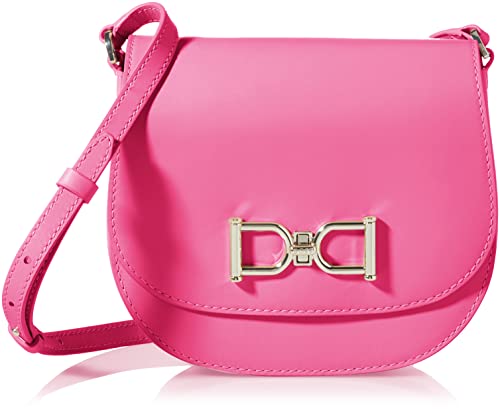 BOSS Women's Kristin Saddle-N Bag, Medium Pink661, ONESI