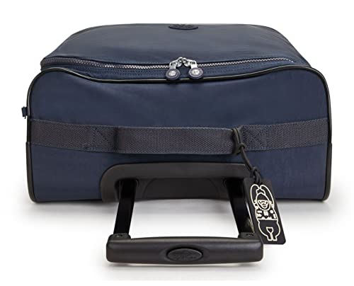 Kipling Teagan C, Extra Small cabine Size Wheeled Duffle, 55cm, 33 L, Blue Bleu 2