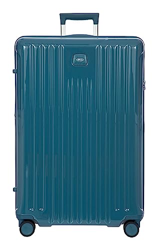 Bric's Positano 4-Wheel Cabin Trolley Suitcase, L, 78 cm, Sea