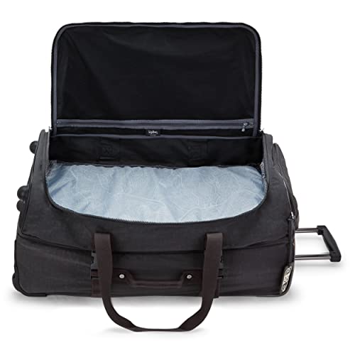 Kipling TEAGAN L, Large Soft Case 2 Wheels Luggage, 77 cm, 91 L, 3.44 kg, Black Noir