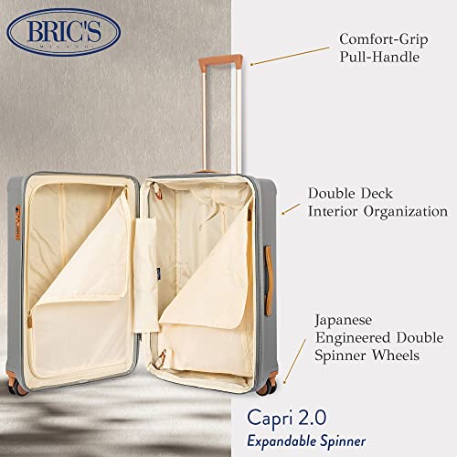 BRIC'S - Capri trolley - 021-Silver - TAGLIA UNICA