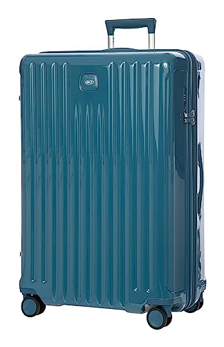 Bric's Positano 4-Wheel Cabin Trolley Suitcase, L, 78 cm, Sea