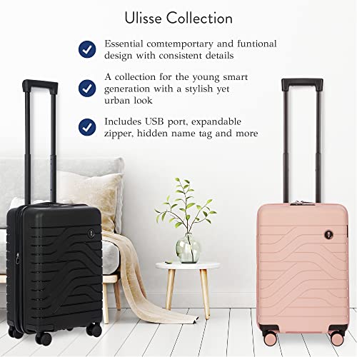 Bric's B Y Hard-Shell Carry-On Trolley, One SizePearl Rose