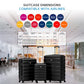 Flight Knight Lightweight 4 Wheel ABS Hard Case Suitcases Cabin & Hold Luggage Options Approved For Over 100 Airlines Including easyJet, British Airways, RyanAir, Virgin Atlantic, Emirates & Many More